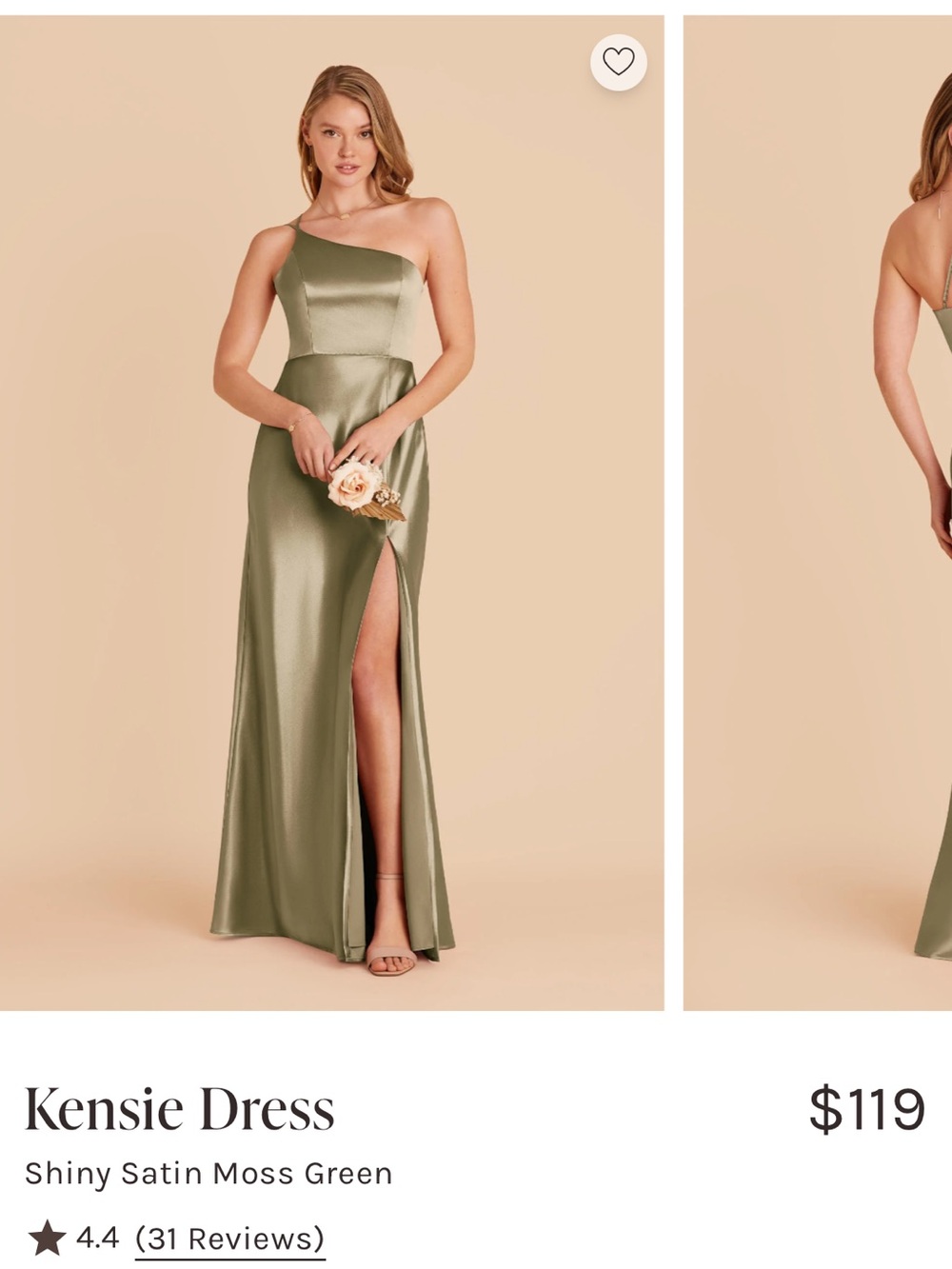 Birdy grey
Kensie Satin Moss Green Spaghetti-Strap Maxi Dress